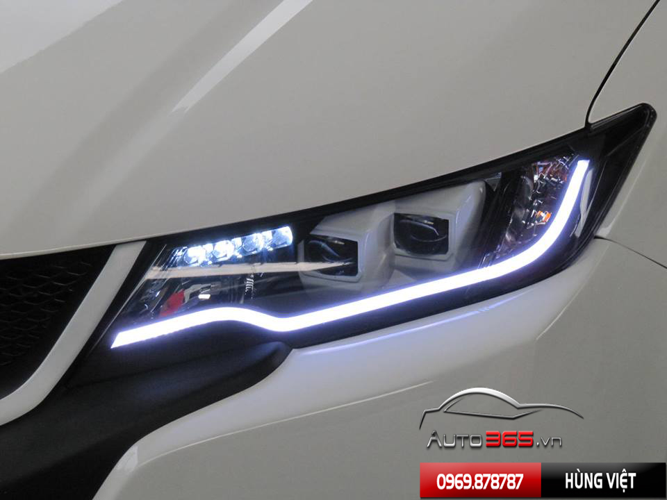 Độ Đèn Honda City Nâng Cấp Led Cực Ngầu
